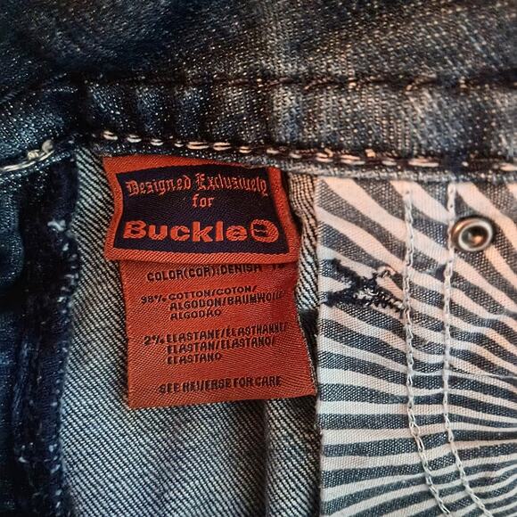 Rock Revival Denisa Straight Y2K Jeans - Size 29 - Picture 7 of 14